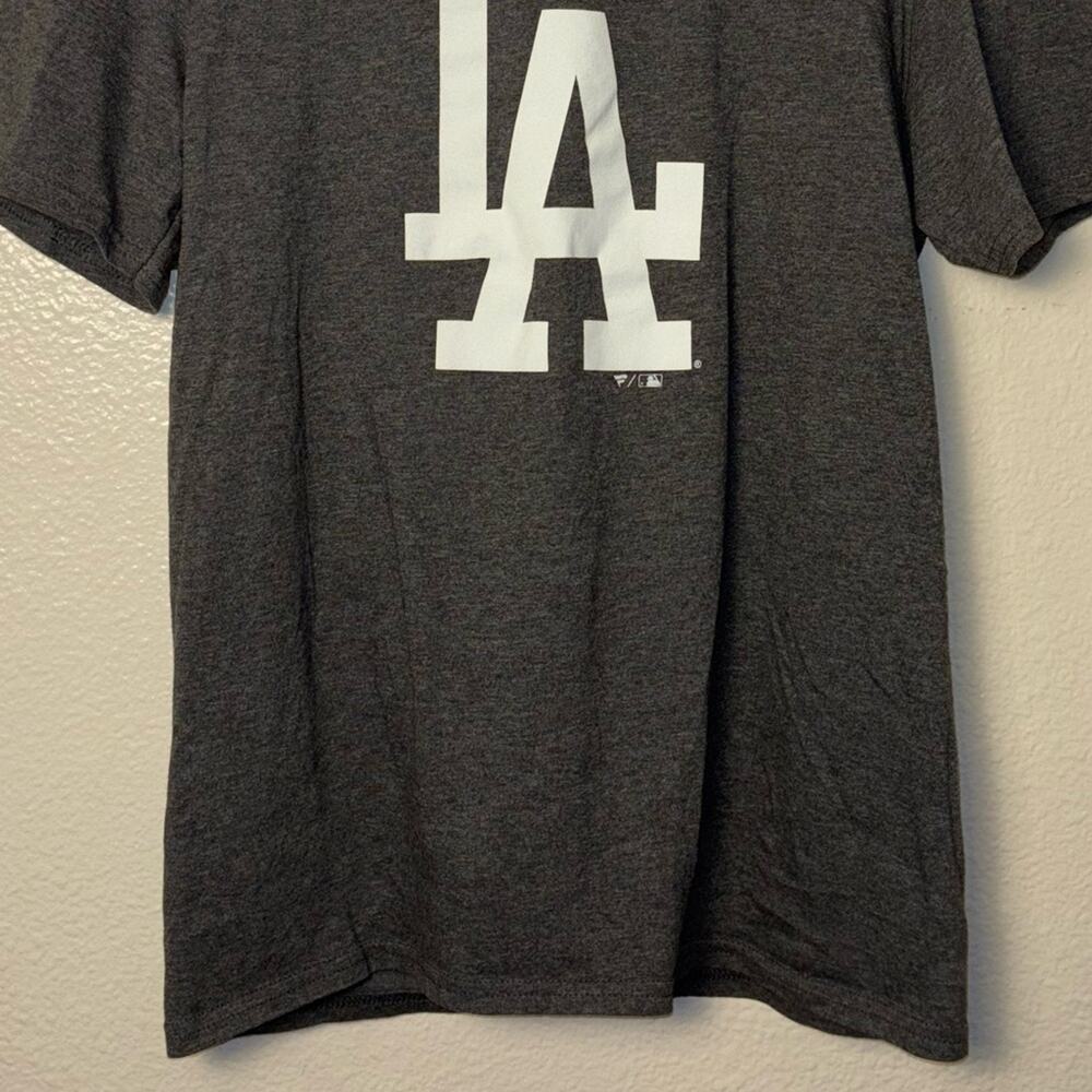 Fanatics LA Dodgers Graphic T-shirt Women's Size Medium Classic Relaxed fit Gray - Picture 8 of 16